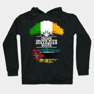 Irish Grown With Mozambican Roots - Gift for Mozambican With Roots From Mozambique Hoodie